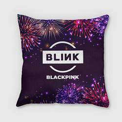 Подушка квадратная Праздничный Blackpink, цвет: 3D-принт