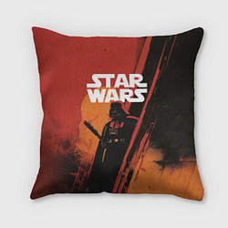 Подушка квадратная Darth Vader - Star Wars, цвет: 3D-принт