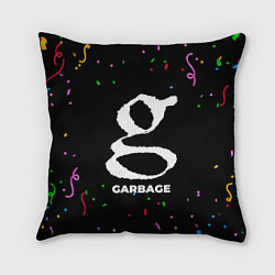 Подушка квадратная Garbage конфети, цвет: 3D-принт