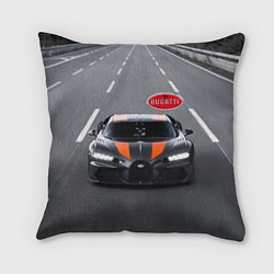 Подушка квадратная Bugatti - лучший среди равных, цвет: 3D-принт