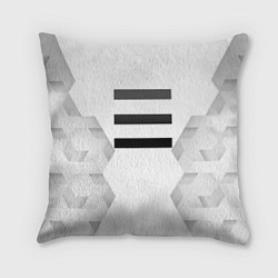 Подушка квадратная OneRepublic white poly, цвет: 3D-принт