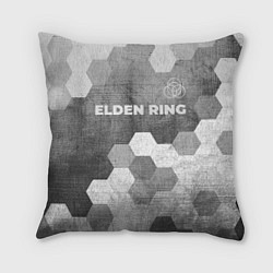 Подушка квадратная Elden Ring - grey gradient посередине, цвет: 3D-принт