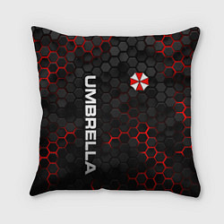 Подушка квадратная Амбрелла - плиты с подсветкой, цвет: 3D-принт