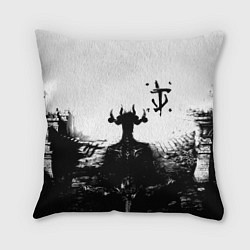 Подушка квадратная Doom демон марса, цвет: 3D-принт