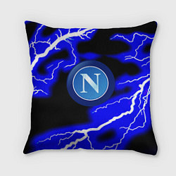 Подушка квадратная Napoli blue storm, цвет: 3D-принт