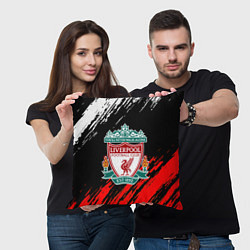 Подушка квадратная Арсенал краски текстура, цвет: 3D-принт — фото 2