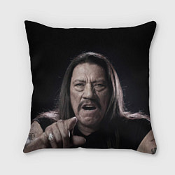 Подушка квадратная Danny Trejo, цвет: 3D-принт