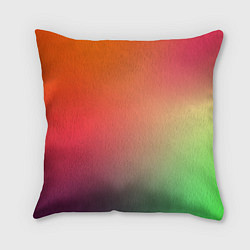 Подушка квадратная Color multicolored, цвет: 3D-принт