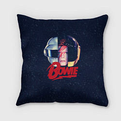 Подушка квадратная Bowie Space, цвет: 3D-принт
