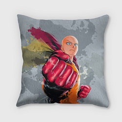 Подушка квадратная One Punch Man Fist, цвет: 3D-принт