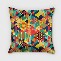 Подушка квадратная Геометрия, цвет: 3D-принт