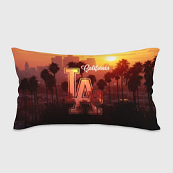 Подушка-антистресс Калифорния Лос-Анджелес, цвет: 3D-принт