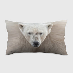 Подушка-антистресс Белый медведь, цвет: 3D-принт