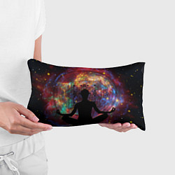 Подушка-антистресс Йога - мандала, цвет: 3D-принт — фото 2