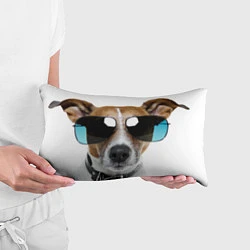 Подушка-антистресс Джек Рассел в очках, цвет: 3D-принт — фото 2