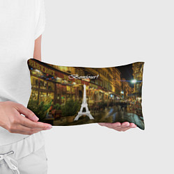 Подушка-антистресс Bonjour - Paris, цвет: 3D-принт — фото 2