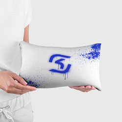 Подушка-антистресс SK Gaming: White collection, цвет: 3D-принт — фото 2