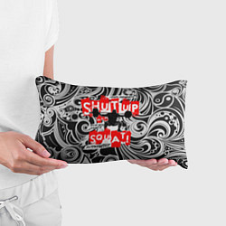 Подушка-антистресс Shut up & squat, цвет: 3D-принт — фото 2
