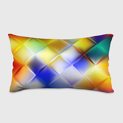 Подушка-антистресс Colorful squares, цвет: 3D-принт