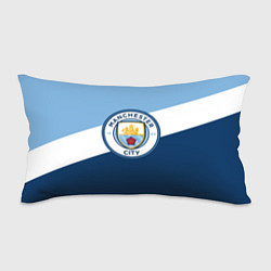 Подушка-антистресс FC Manchester City: Colors, цвет: 3D-принт