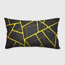 Подушка-антистресс Желтая сетка, цвет: 3D-принт