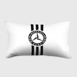 Подушка-антистресс Mercedes-Benz White, цвет: 3D-принт