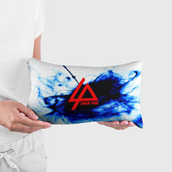 Подушка-антистресс Linkin Park blue smoke, цвет: 3D-принт — фото 2