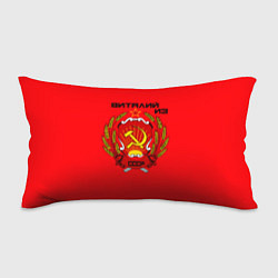 Подушка-антистресс Виталий из СССР, цвет: 3D-принт