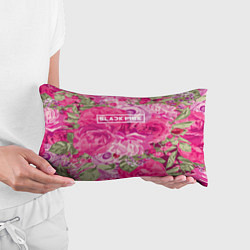 Подушка-антистресс Black Pink: Abstract Flowers, цвет: 3D-принт — фото 2