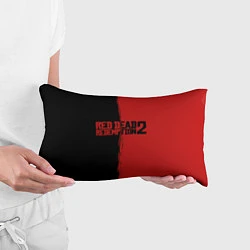 Подушка-антистресс RDD 2: Black & Red, цвет: 3D-принт — фото 2