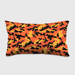 Подушка-антистресс Fashion Orange Camo, цвет: 3D-принт