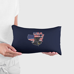 Подушка-антистресс USA - flag and eagle, цвет: 3D-принт — фото 2