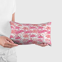 Подушка-антистресс Рай фламинго, цвет: 3D-принт — фото 2
