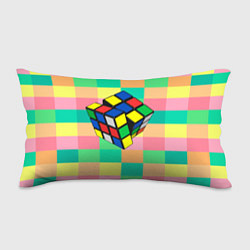 Подушка-антистресс Кубик Рубика, цвет: 3D-принт