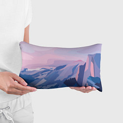 Подушка-антистресс Горы, цвет: 3D-принт — фото 2