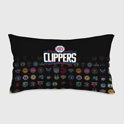 Подушка-антистресс Los Angeles Clippers 2, цвет: 3D-принт