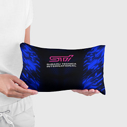 Подушка-антистресс SUBARU STI Z, цвет: 3D-принт — фото 2