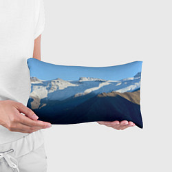 Подушка-антистресс Снежные горы, цвет: 3D-принт — фото 2