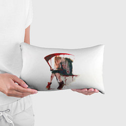 Подушка-антистресс Человек Бензопила Аниме, цвет: 3D-принт — фото 2