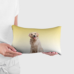 Подушка-антистресс Лабрадор ретривер пес, цвет: 3D-принт — фото 2