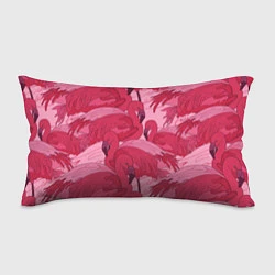Подушка-антистресс Розовые фламинго, цвет: 3D-принт
