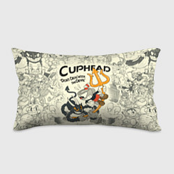 Подушка-антистресс Cuphead and Devil, цвет: 3D-принт