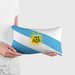 Подушка-антистресс Сборная Аргентины спина, цвет: 3D-принт — фото 2