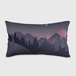 Подушка-антистресс Night forest, цвет: 3D-принт