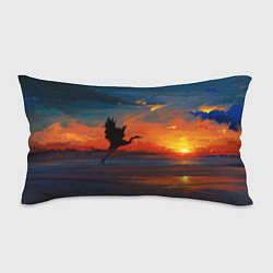 Подушка-антистресс Прибрежный закат, цвет: 3D-принт