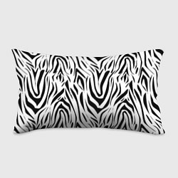 Подушка-антистресс Черно-белая зебра, цвет: 3D-принт