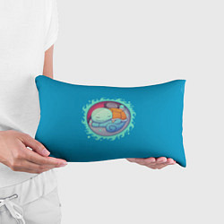 Подушка-антистресс Сквиртл спит, цвет: 3D-принт — фото 2