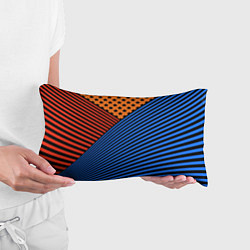 Подушка-антистресс Комбинированный полосатый узор, цвет: 3D-принт — фото 2