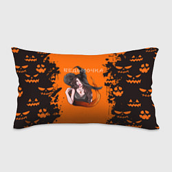 Подушка-антистресс Ведьмочка на хеллоуин, цвет: 3D-принт