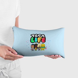 Подушка-антистресс Toca Life: Logo, цвет: 3D-принт — фото 2